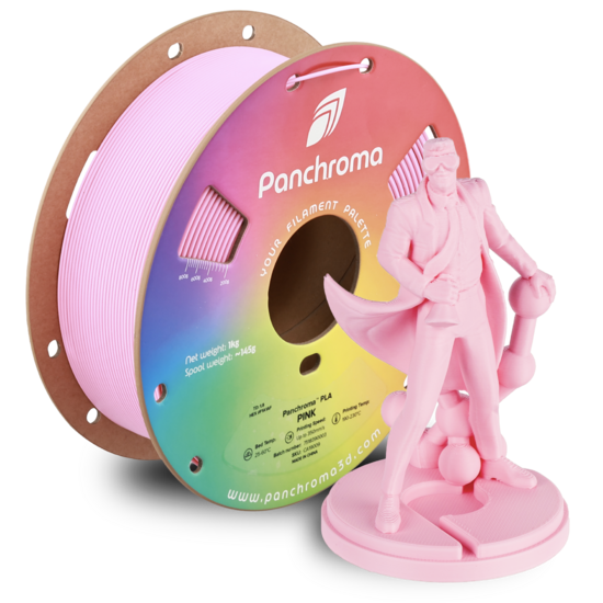 Polymaker Panchroma™ Basic PLA Rozā, 1kg, 1,75 mm, CA19009